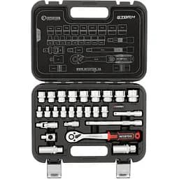 Набір торцевих головок із тріскачкою Intertool ET-8026 26 шт. [98835] - мініатюра 2