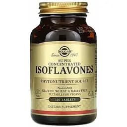 Соєві ізофлавони Solgar суперконцентровані 120 таблеток