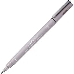 Лайнер-кисть Uni Pin Brush Fine Line светло-серый 2 мм (PINBR-200(S) LIGHT GREY)
