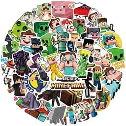 Стикерпак GeekLand Minecraft 50 штук