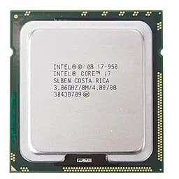 Процесор Intel Core i7 950 (AT80601002112AA) (Socket 1366, 8T, 3.33 ГГц, Tray) Б/в