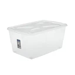 Контейнер для зберігання Light середній 40x60x29h, 45 л прозорий