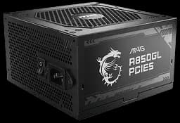 Блок живлення MSI MAG A850GL PCIE5 850W 80+ Gold (MAG A850GL PCIE5) - мініатюра 2