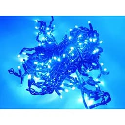 Гирлянда уличная A-plus Бахрома Wp Ice 180L Черный Провод Мерцание Синий Свет 5 М 165-Cl146B