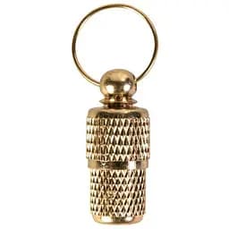 Адресник-капсула Trixie для собак, золото