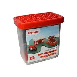 Конструктор Doloni Вертолітний майданчик на 86 деталей (013888/31)