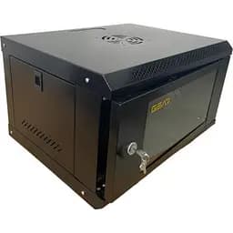 Шафа настінна GEAR 9U 19'' 530x400x450 мм, + Полиця 19, black (GWMSN-9U)