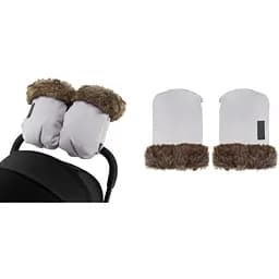 Рукавиці для коляски MoMi Muffins gray сірі