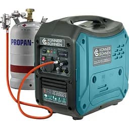 Генератор KonnerSohnen KS 2000iG S, 230В, 2.0кВт, ручний запуск, 19кг / 2000 Вт / Бензин (KS2000IGS)