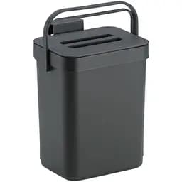 Ведро Kela Paulo для органических отходов 2.3 л темно-серое (12138)