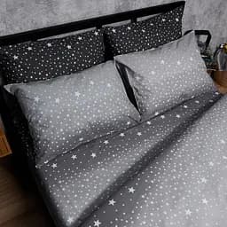 Набір наволочок Moon&Star Бязь Gold Люкс Night Sky 70х70 см 2 шт - мініатюра 2