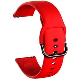 Силиконовый ремешок Watchbands красный для Samsung Galaxy 42mm - размер S (WB0021NORMALREDIN42)