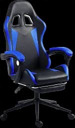 Геймерське крісло GT Racer чорне із синім (X-2323 Black/Blue) - мініатюра 6