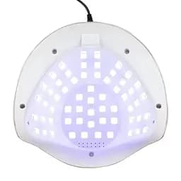 Професійна LED/UV-лампа для сушіння нігтів 268W апарат для полімеризації гелю та гель-лаку з 4 таймерами, золотого кольору - мініатюра 4