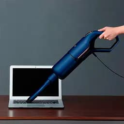 Вертикальний пилосос Xiaomi Deerma Corded Stick Vacuum Cleaner [DX1000W] Blue [62729] - мініатюра 6