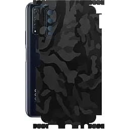 Захисна плівка StatusSKIN для Vivo iQOO U1 Корпус Вініл Камуфляж чорний - мініатюра 1
