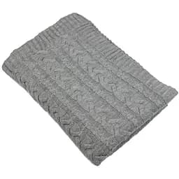 Плед Прованс Hit Kosa-01, 170x130 см сірий (33721)