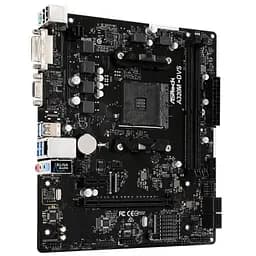 Материнська плата AsRock A320M-DVS R3.0 (A320M-DVS) (Socket AM4, AMD A320, Micro-ATX) Б/в - мініатюра 2