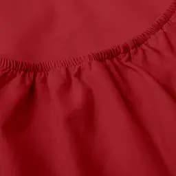 Комплект постільної білизни Cosas Burgundy CS1 Підлітковий фланель червоний (Flannel_55Burgundy_El90-55Burgundy_155) - мініатюра 5