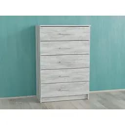 Комод Forte Hans на 5 ящиков 710x1060x350 мм Бетон (id27-0000-90-beton)