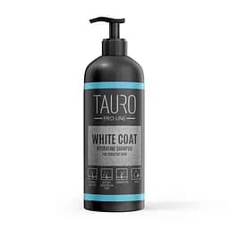 Увлажняющий шампунь Tauro Pro Line для собак и котов с белой шерстью White Coat Hydrating Shampoo 1000 мл