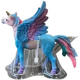 Фигурка Dino Toys Единорог с крыльями H62 голубой (Q9899-H62)