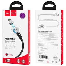 USB Cable Hoco S8 Magnetic MicroUSB Black 1m - мініатюра 8