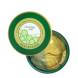 Патчі для шкіри навколо очей освітлювальні One Spring Golden Cucumber Moisturizing Eye Mask (YZC91574)