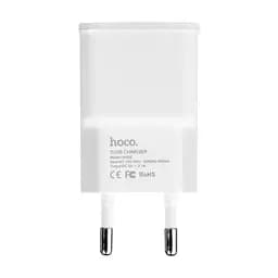 Адаптер мережевий Hoco UH202 блок живлення на 2 USB-порти 2.1 A білий - мініатюра 4