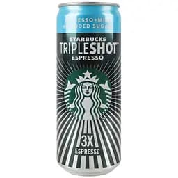 Кавовий напій з молоком Starbucks Tripleshot Espresso No Added Sugar 300 мл