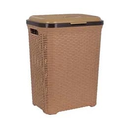 Кошик для білизни Violet House Ротанг Caramel, 55 л, коричневий (0726 Ротанг CAR 55 л)