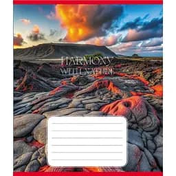 Зошит загальний "Гармонія з природою" Leader 060-610277K-5 в клітинку, 60 аркушів