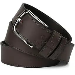 Ремінь шкіряний Grande Pelle коричневий  120х4х0.5 см acs0032055