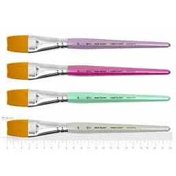 Кисть синтетика для декора HOBBY & CRAFT 28 короткая ручка Rosa TALENT