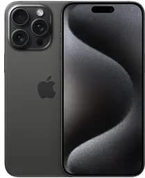 Мобільний телефон Apple iPhone 15 Pro 128Gb Black Titanium eSim (REF A) BREEZY (2AMTQM3)