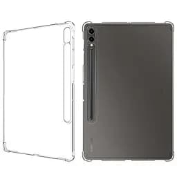 Силіконовий чохол бампер Primolux Silicone для планшета Samsung Galaxy Tab S10 Plus (SM-X826 / SM-X820) - Clear - мініатюра 4