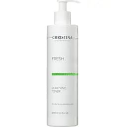 Очищуючий тонік для жирної та комбінованої шкіри Christina Fresh Purifying Toner з лемонграсом 300 мл