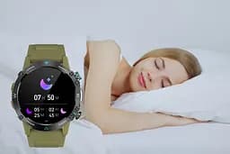 Розумні смарт-годинник Colmi M42 фітнес браслет Black (17829) - мініатюра 8