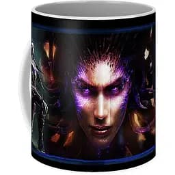 Кухоль GeekLand Старкрафт Starcraft Керріган 330 мл різнобарвний - мініатюра 2