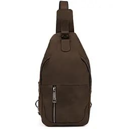 Кожаный мужской рюкзак TARWA 17х7х33,5 см sum0026634