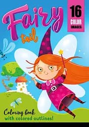 Книга Розфарбовка, 80 г, 210x297 мм, 16 аркушів, А4, скоба, диз. 22210