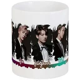 Кухоль GeekLand Bangtan Boys BTS BTS.02.12 330 мл білий