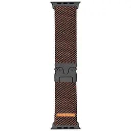 Ремінець Nylon New Design для Apple Watch 42(ser.1-3)/44/45/46/49mm Brown