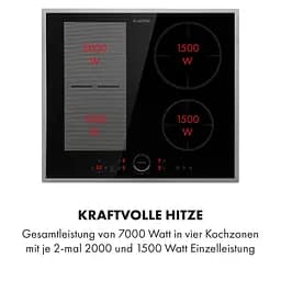 Індукційна варильна поверхня Klarstein Delicatessa 60 Hybrid Prime (10035268) - мініатюра 4