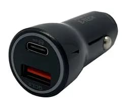 Автомобильное зарядное устройство XON UniLink Type-C 38W (Type-C PD20 + QC3.0) Black (CU1A1C38WB 3456)