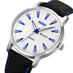 Наручний годинник чоловічий 9303SIBU Silver-Blue Skmei acs0029770 - мініатюра 2
