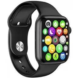 Розумний годинник Hoco Smart Watch Y1 з BT Call Track HeartRate IP68 чорний (000007360-up)