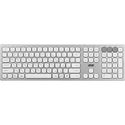 Клавіатура 2E KS270 WL/BT UA Silver/White (2E-KS270WBWH_UA) [150969]