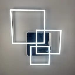 Світлодіодна люстра Ideal Lux Frame у хромованому корпусі | Арт. A 11017/3 RGB CH | Line F - мініатюра 2