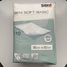 Пелюшки гігієнічні універсальні Seni Soft Basic 90см*60см, 10 шт.